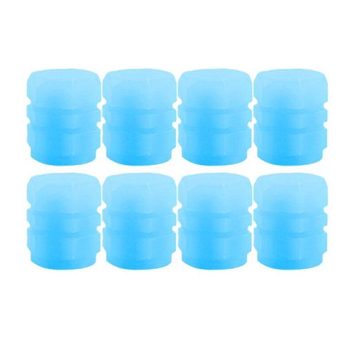 Bouchons De Assujetshoous Structurels Ents Pour Voiture,Moto,Vélo,Moyeu De Roue,Capuchon De Tige,Accessoires De Style - Blue 8pcs-B