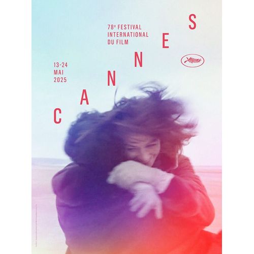 Festival De Cannes - Année 2025 - 78 Ème Édition - Véritable Affiche De Cinéma Roulée - Format 40x60 Cm - Un Homme Et Une Femme, Jean-Louis Trintignant, Anouk Aimée, Claude Lelouch