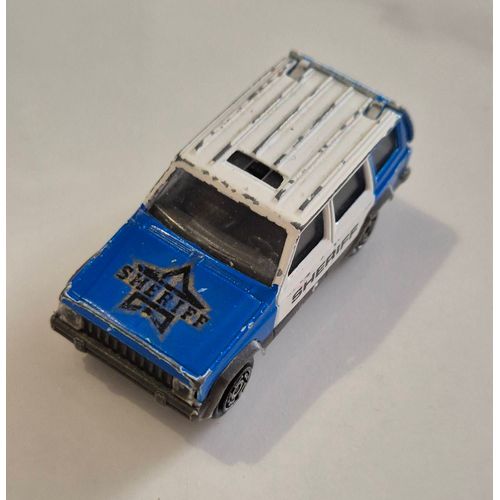 Majorette n224 jeep cherokee voiture police 1/60