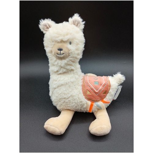 Doudou peluche Noukie's - Moris & Sacha peluche lama beige