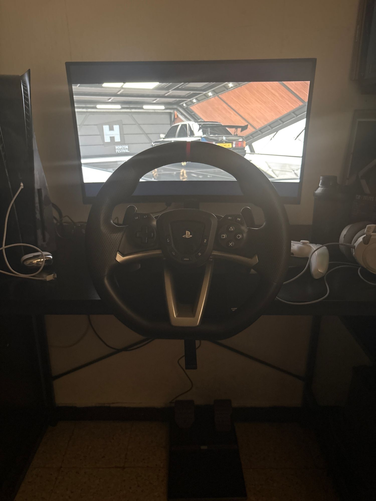 Volant Racing Wheel Apex Hori Ps5
