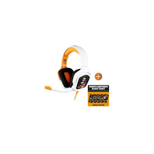 Casque Gaming Naruto Avec Black Tickets