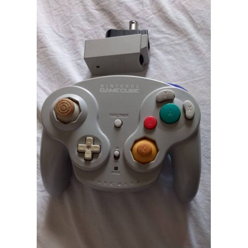 Nintendo Gamecube Wavebird Manette De Jeu Sans Fil - Grise (Dol-004)