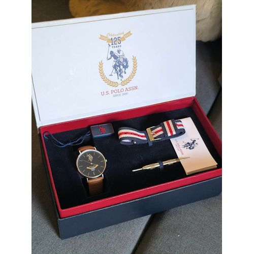 Coffret Montre Us Polo Assn Édition Limitée