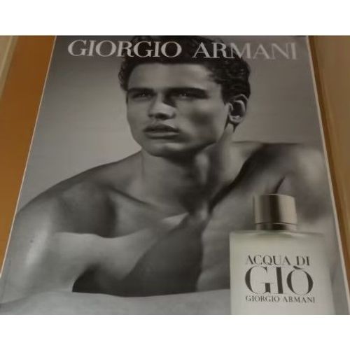 Acqua Di Gio / Giorgio Armani / Affiche Pub 119x168