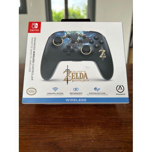 Manette Sans Fil Améliorée Powera Pour Manette Sans Fil Nintendo Switch Zelda Breath Of The Wild Link Vs Lynel