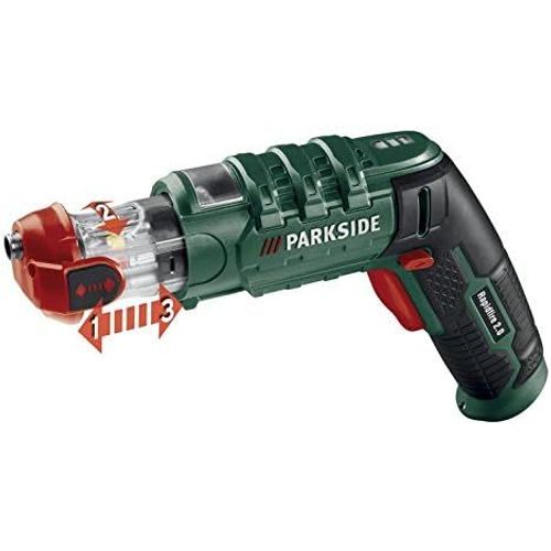 Parkside Tournevis sans fil 3,6 V avec 14 embouts Rapidfire 2.2