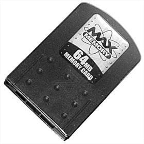 Max Memory - Carte Mémoire 64 Mo Pour Ps2