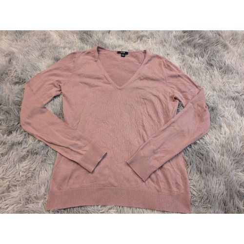Pull Fin Vieux Rose S
