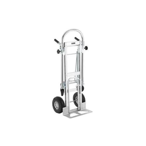 Diable Pliant en Aluminium 4-en-1 Diable Chariot de Déménagement de Manutention Charge 454 kg
