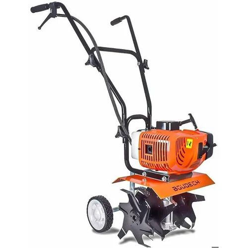 Motobineuse 2 Temps 52cc 1,2HP ¿ Compact, Largeur de Travail 30 cm, Motoculteur Puissant