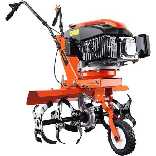 Motobineuse Thermique 139cm 4T FX-AF1139, 2,2kW, Largeur 36-66cm, Profondeur 30cm, Cultivateur Réglable