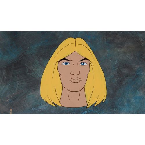 Cellulo Original Rahan Fils Des Ages Farouches Anime Cel Rahan Tête 1986