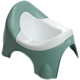 Pot - Thermobaby - Ideo - Vert Sauge - Avec Écuelle Amovible, Ergonomique Et Robuste