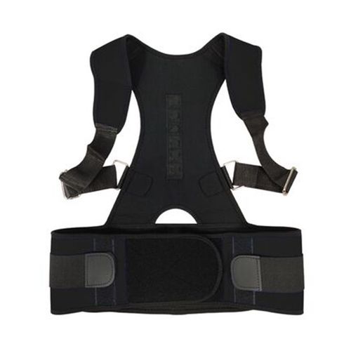 Ceinture Lombaire Réglable Pour Hommes Et Femmes,Thérapie Magnétique,Redressement Du Dos De La Clavicule,Orthèse De - Black-Xl-A7