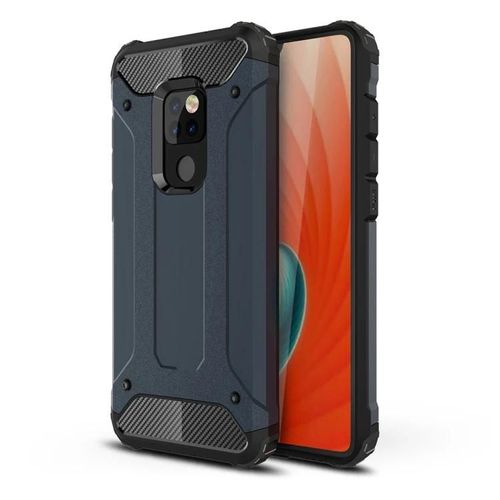 Magic Armor Coque Combinée Tpu + Pc Pour Huawei Mate 20 Bleu Marine