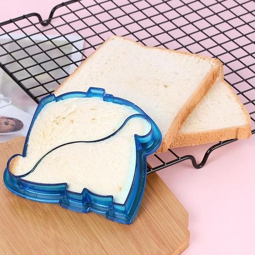 Enfants Sandwich Cutter Maker Diy Gâteau Toast Pain Cutter Moule Fournitures De Cuisine Dinosaure
