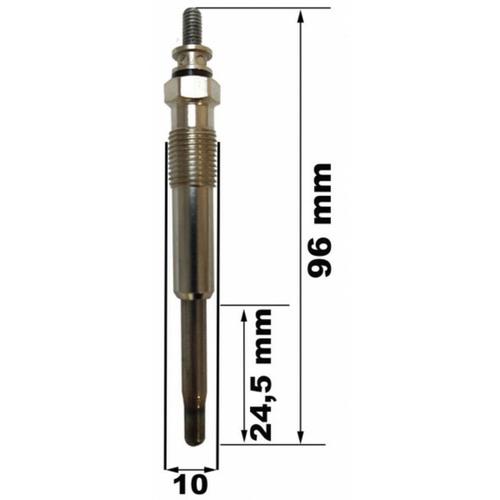 Bougie De Préchauffage - Ford Fiesta 1.8 Td 75 03/2000-08/2003