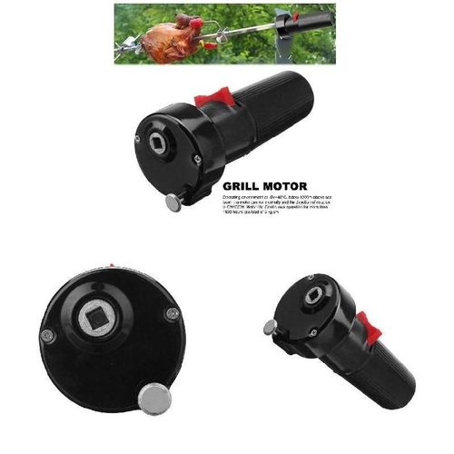 Grill électrique Rôtissoire Moteur Rôtissage Rotator Broche 1,5V Batterie pour BBQ Barbecue