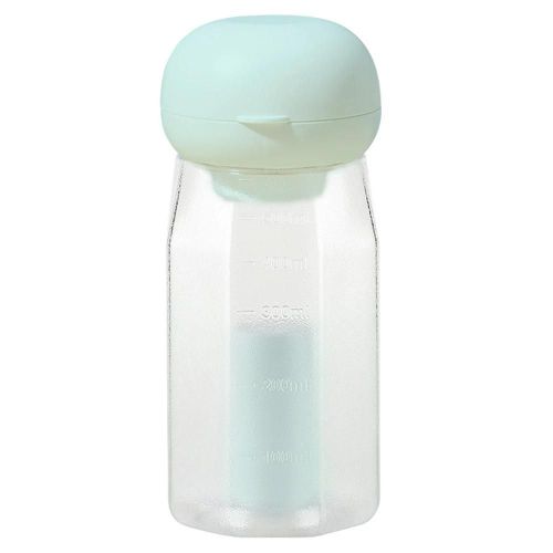 Bouteille D'eau Portable Pour Animaux De Compagnie 600ml Distributeur D'eau Pour Chien De Grande Capacité Avec Échelle Vert Clair