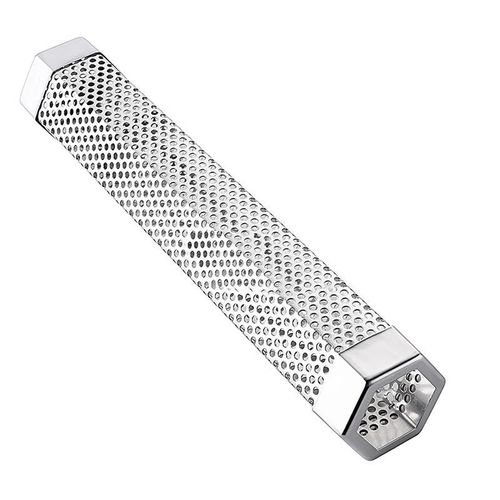 Barbecue Grill Acier inoxydable Fumoir Tube Granulés de bois Boîte de fumage à froid Barbecue Grill Accessoires 12 pouces