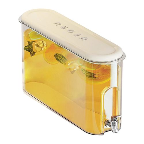 Bouilloire d'eau froide de réfrigérateur avec robinet Distributeur d'eau de nettoyage facile pour l'eau glacée à la maison Blanc
