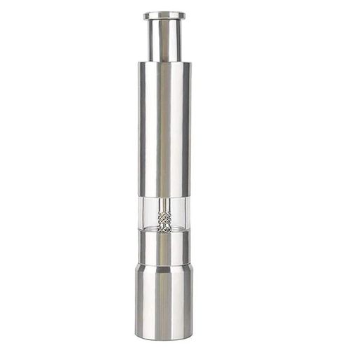 Moulin À Poivre Manuel Poussoir Poivrier Moulin À Poivre En Acier Inoxydable Noyau De Broyage Accessoires De Cuisine 2pcs