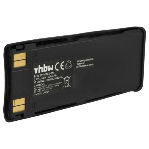 Vhbw Batterie Compatible Avec Nokia 6185, 6160, 6180, 6138, 6150, 6110, 6120, 6310i, 7110, 6210, 6310 Téléphone Portable (1150mah, 3,7v, Li-Ion)