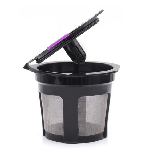 Filtres À Café K Cups Rechargeables Tasse À Poudre De Grain De Café Professionnel Outil De Poudre De Café Noir