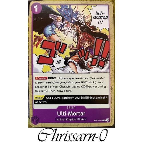 One Piece Card Game Op01-118 Ulti-Mortar Commune