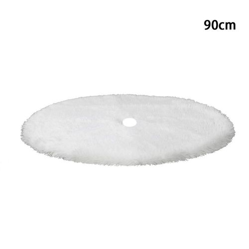 Arbre De Noël Jupe Arbre Pied Tapis Grand Arbre De Noël Tapis Rond Nappe De Table Avec Trou De Parapluie Décoration Intérieure 35.4 / 47.2in A,90cm