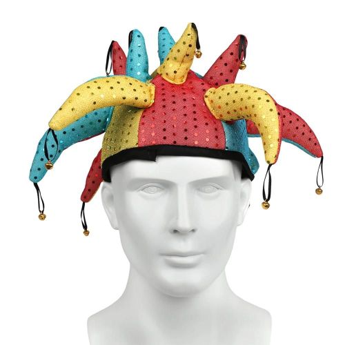 Chapeaux De Clown De Noël À La Mode Décoration De Tête De Clown Doux Pour Les Vêtements De Festival