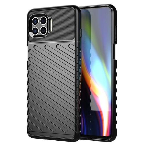 Thunderbolt Shockproof Tpu Protective Soft Case Pour Motorola Moto G 5g Plus Noir