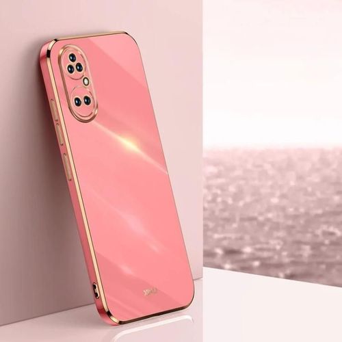 Coque Antichoc Huawei P50e - 6d Gold Edge Tpu,Aubépine Rouge Aubépine