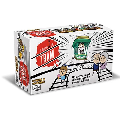 Asmodee Il Trauma del Tram Gioco di carte per festa