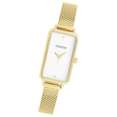 Montre-Bracelet Analogique Dorée Pour Femme, Bracelet En Métal, Modèle «&nbspoozoo &nbsp» Uoc11533