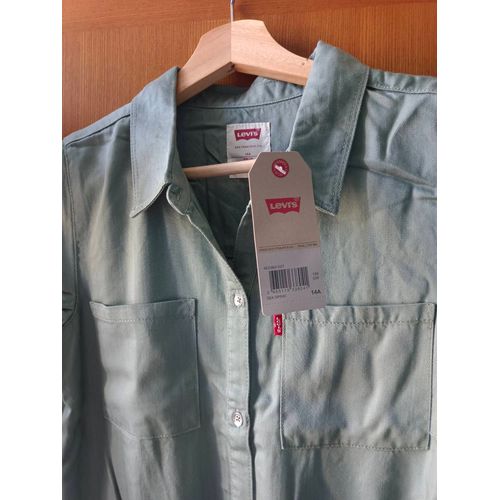 Chemise Pentathlon Levi&#39s Fille Longueur 143cm Largeur Épaule 31cm Largeur Taille 33cm