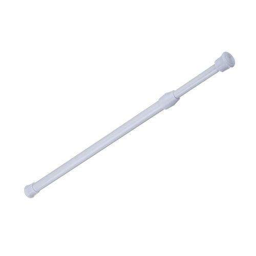 Tringle à rideau réglable en métal à ressort chargé Salle de bain Bar Douche Poteaux télescopiques extensibles Rail Cintre Tiges 32-50cm