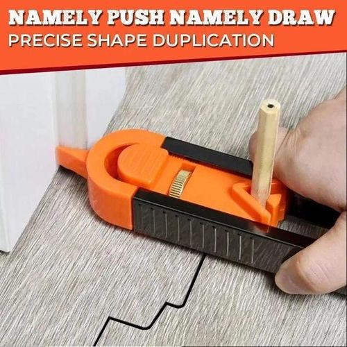 Jauge De Contour Précise Avec Serrure Outil De Traçage De Profil Précis Avec Porte-Crayon Outil De Duplication De Profil De Forme Irrégulière Nouveau