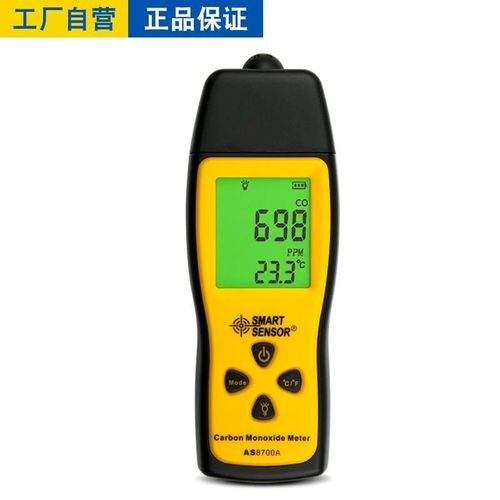 Détecteur de gaz combustible Analyseur portable de localisation des fuites de gaz CO Outil de test Écran LCD