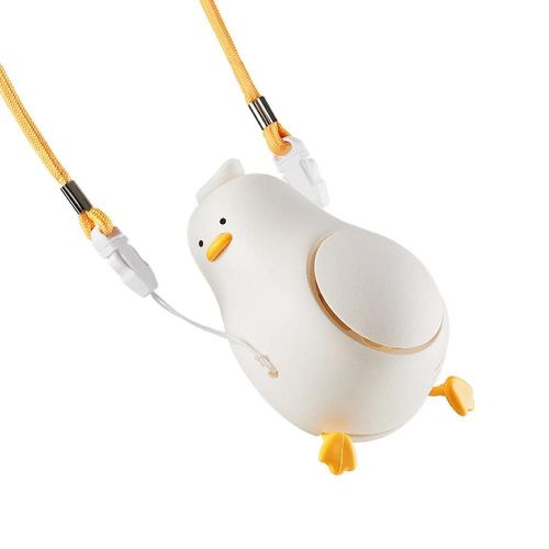 Mini ventilateur de cou portable suspendu mains libres Collier personnel ventilateur rechargeable pour le bureau de sport de voyage
