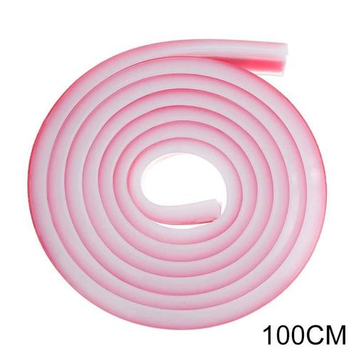 Accueil Système De Rétention D'eau Seuil En Silicone Barrage D'eau Baignoire Auto-Adhésive Douche Barrière Retenue Bande D'étanchéité Salle De Bain Transparent,100cm
