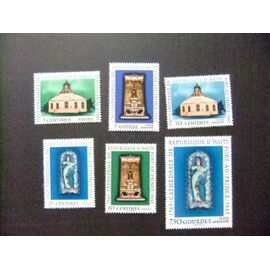109 Haïti 1965 / Cathédrale De Port-Au-Prince / Yvert 537 / 539 + Pa 315 / 317 Mnh