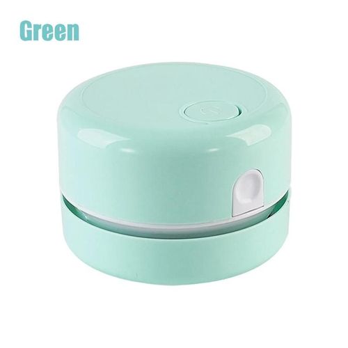 Mini Nettoyeur de clavier Aspirateur à main de bureau Mini ordinateur Puissant Nettoyeur d'ordinateur portable Vert