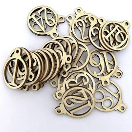 25pcs En Bois Nombre Forme Pièces Embellissement Ornement En Bois Pour Les Décorations De Bar À La Maison Compte À Rebours De Noël Nouveau