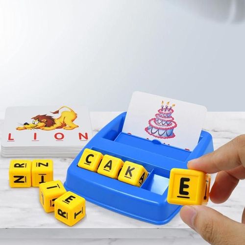 Cartes Correspondance Lettre Jeu Jouet Enfants Éducatif Apprentissage Jouet Pour 3-8 Ans Garçons Filles Anniversaire Noël Cadeau 12 Dés Couleur Aléatoire