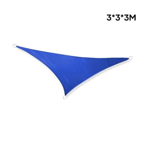 Bloqueur D'uv Pare-Soleil Patio Carport Auvent Couverture De Patio Extérieur Durable Auvent De Pergola Pour Jardin Extérieur Bleu,3 * 3 * 3