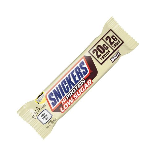 Snickers Hi Protein Low Sugar Bar (57g)|Chocolat Blanc|Barres Protéinées|Mars Protein 