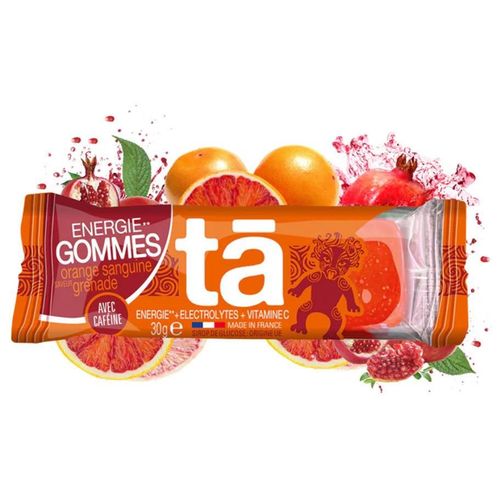 Energie Gomme (30g)|Orange Sanguine|Gels Énergétiques|T¿ Energy 
