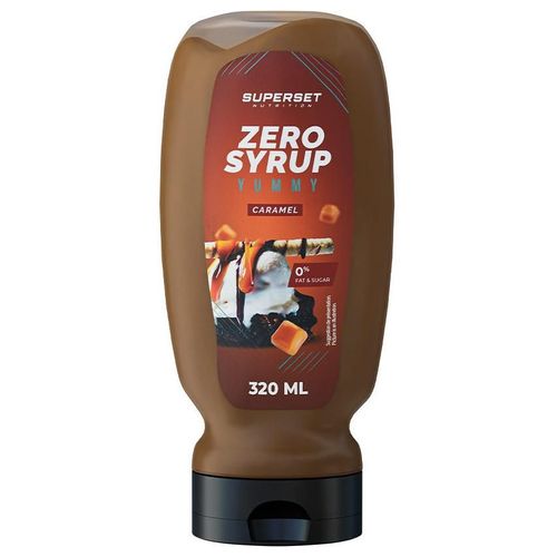 Yummy Zero Syrup (320ml)|Caramel|Sirops Zéro Calories|Superset Nutrition 